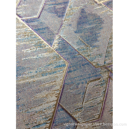 Best Quality Modern Wall Paper Metallic PVC Wallpaper